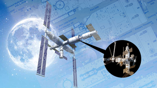 Our First Real Look At China's New Space Station Module Confirms It's A Lot Like The Old Mir Space Station